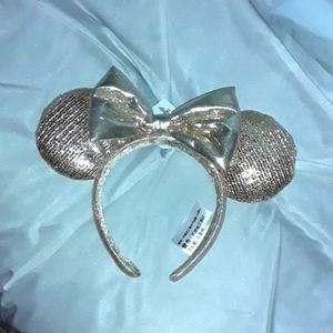 New Disney Minnie Champagne Ears
